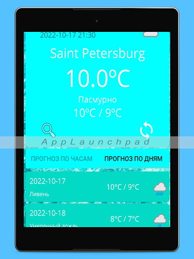 Прогноз погоды