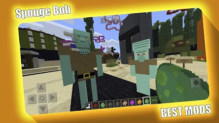 Sponge Bob Mod And Map For Minecraft Pe Mcpe Apk Apkdownload Com