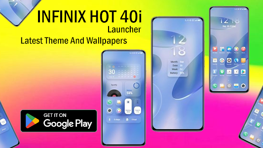 Launcher INFINIX HOT 40i Theme Unknown