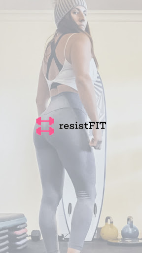 Android application resistFIT screenshort