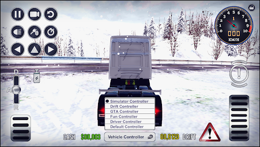 Truck Snowy Driving Simulator 6