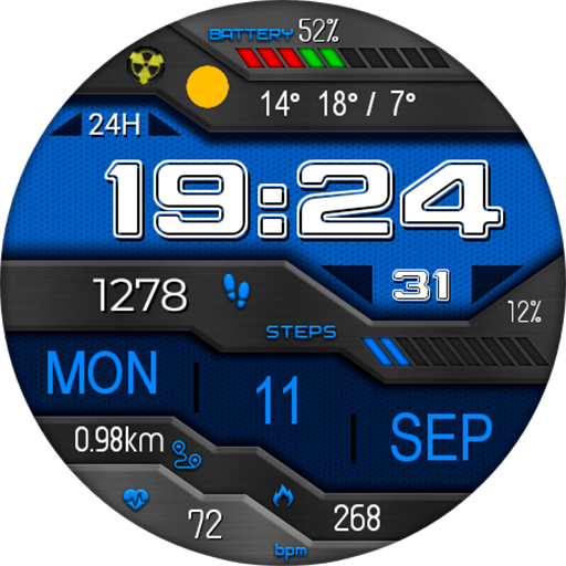 Digital Rekan Watch Face screenshot 14