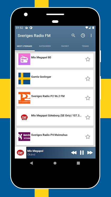 Radio Sweden FM, Swedish Radio Stations: DAB Radio - (Android Apps) — AppAgg