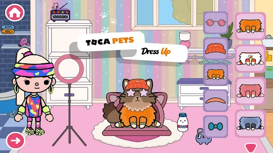 Toca Boca: Cute Pets Dress up