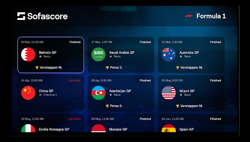 Sofascore - Live sports scores - Sports - apps