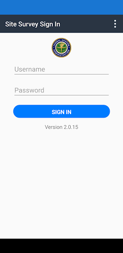 Android application FAA Site Survey screenshort