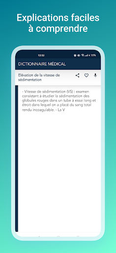 Dictionnaire Médical screenshot 1