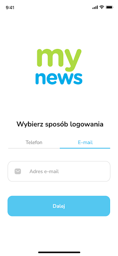 Android application MyNews screenshort