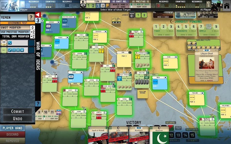 Labyrinth: The War on Terror UI shots 21