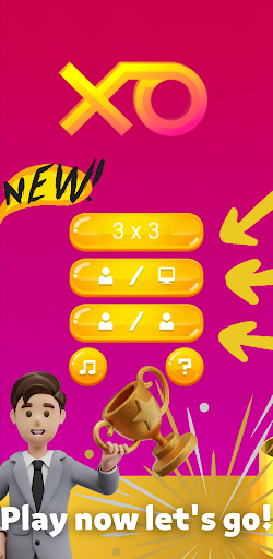 اكس او :Tic Tac Toe XO Screen 2