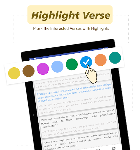 Bemba English Bible screenshot 17