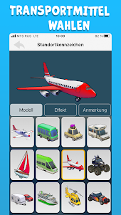 TravelBoast™: Meine Routen 3D