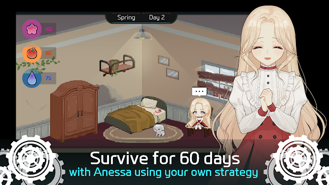 #1. ANESSA : survival story game (Android) By: Trioz games