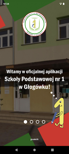 Android application SP 1 w Głogówku screenshort
