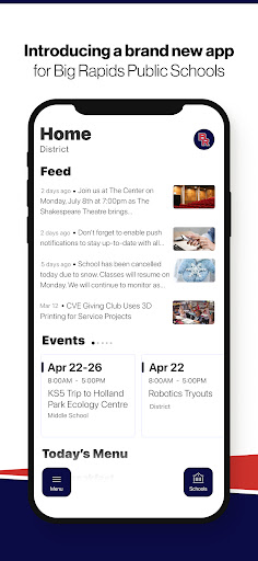 Android application Big Rapids Public Schools screenshort
