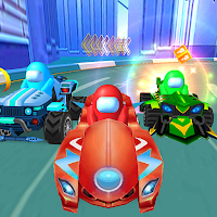 Among US Go Race: Super Karts Racing 2