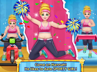Captura de Pantalla 12 Nerdy Girl High School Games android