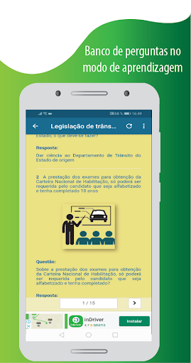 Simulado para CNH Brasil Screen 3