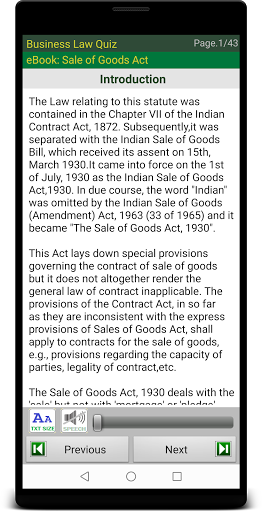 Business Law (India) Screen 3