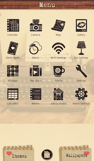 Retro Wallpaper-Typewriter- Screen 2