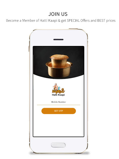 Android application Hatti Daily Coffee Chai screenshort