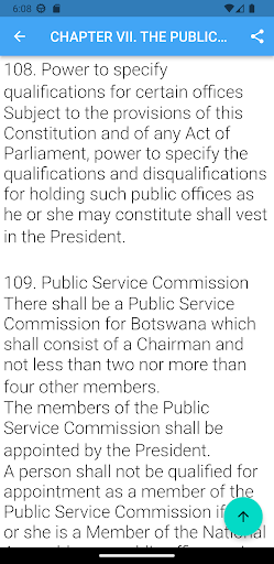 Constitution of Botswana