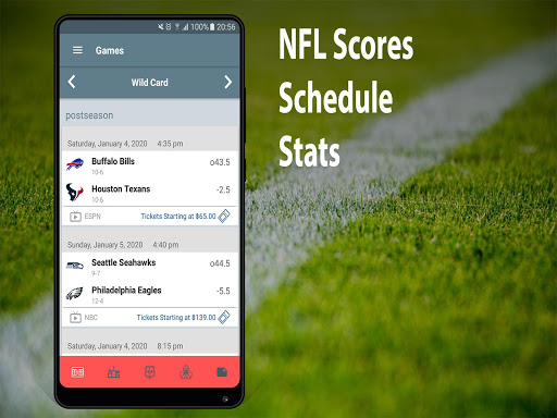 Android application American Football NFL Stats, S screenshort
