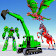 Dragon Robot Horse Game - Excavator Robot Car Game icon