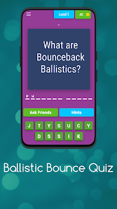 Ballistic Bounce Quiz