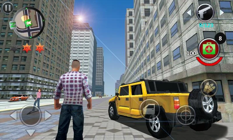 تحميل لعبة Grand Gangsters 3D مهكرة للاندرويد