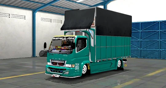 Mod Truck Terpal Kotak Bussid
