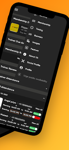 Fitfaat Partner Gym Management Screen 2