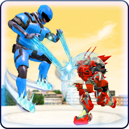Icon image Flying Ice Robot Fighting Game