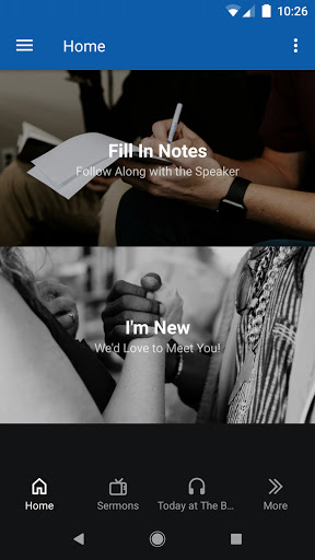 Android application Bridge Church - Delco screenshort