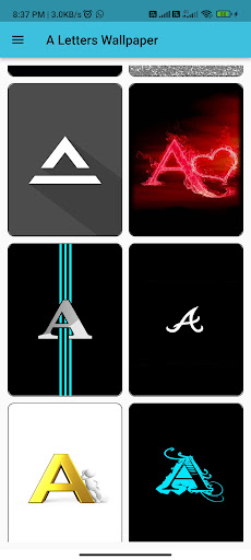 A Letters Wallpapers Screen 3