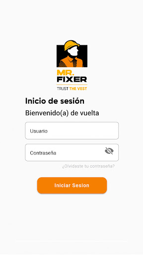 Android application Mr. Fixer screenshort