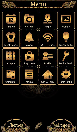 Golden Owl Theme Screen 2