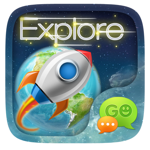 GO SMS PRO EXPLORE THEME logo