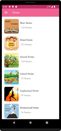 Android application English Stories Offline screenshort