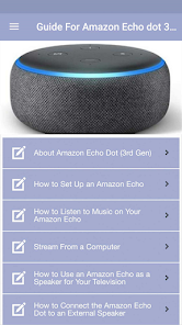 Captura 9 Guide for Amazon Echo dot 3rd  android
