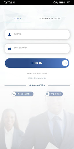 Android application Employee Self Service screenshort