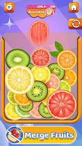 Merge Jelly: Magic Fruit Games
