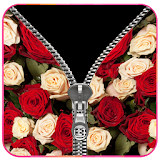 Rose Zipper Lock Screen Prank icon