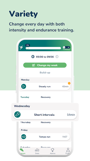 Screenshot of Flit Run - Running Coach