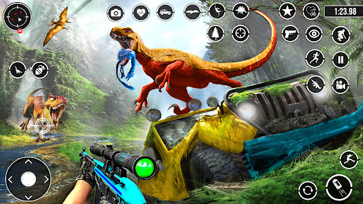 Real Dino Hunting 3D shooting Screen 2