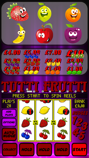 Tutti Frutti Fruit Machine