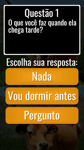 Android application Corno Quiz - Teste de corno! screenshort