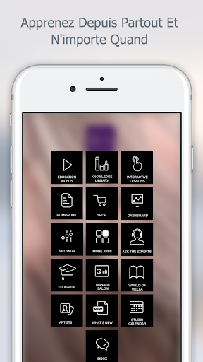 Aperçu de l'application