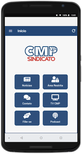 Android application CMP SINDICATO screenshort