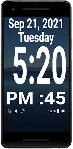 Big DeskClock - alarm & notify Screen 2